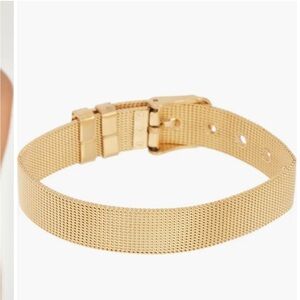 14k Gold Mesh Bracelet